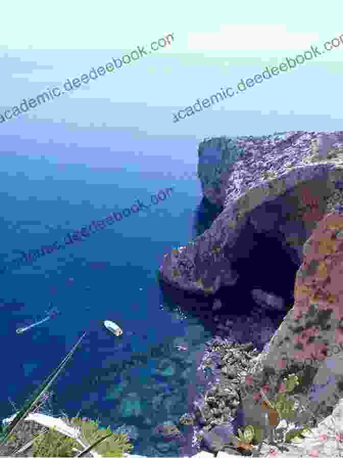 A Boat Navigating The Blue Grotto, Malta, Showcasing The Captivating Underwater World. Lovely Planet : Lost In Malta: Malta Island