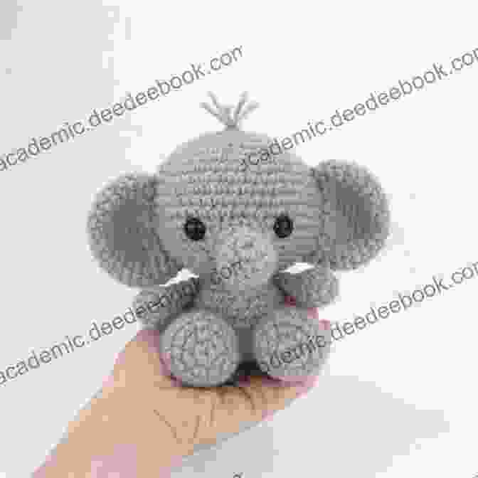 A Charming Crochet Elephant Toy With Floppy Ears And An Adorable Trunk, Ideal For Imaginative Adventures. Crochet For Play: 80 Toys For Make Believe