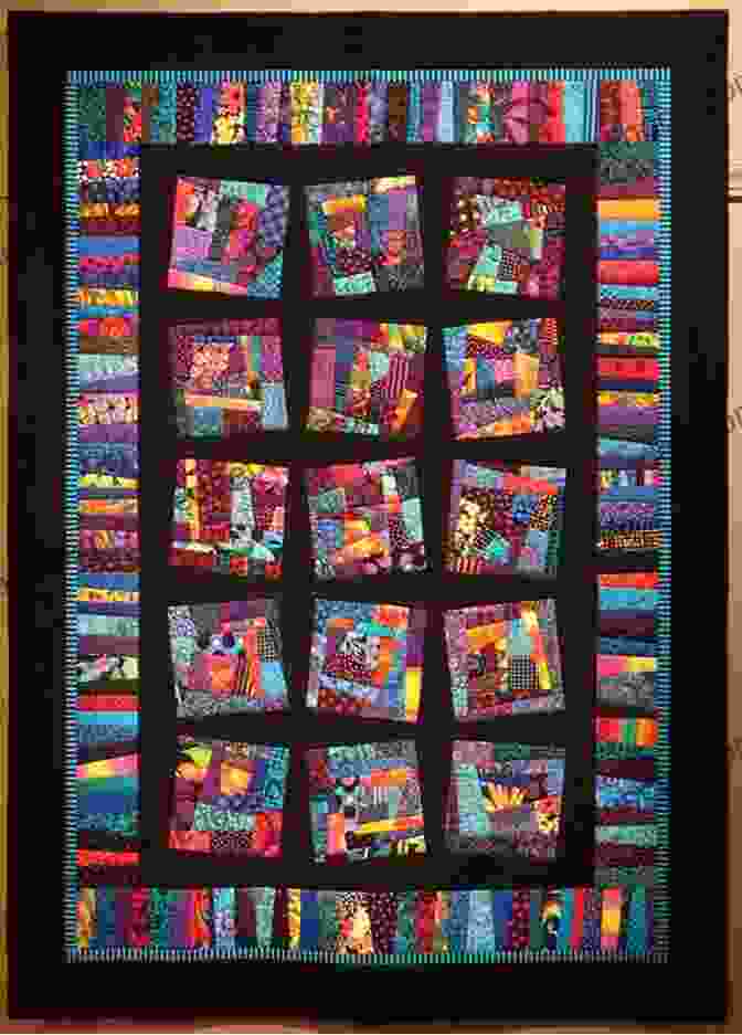 A Crazy Quilt Made With Reproduction Prints. Tributes And Treasures: 12 Vintage Inspired Quilts Made With Reproduction Prints