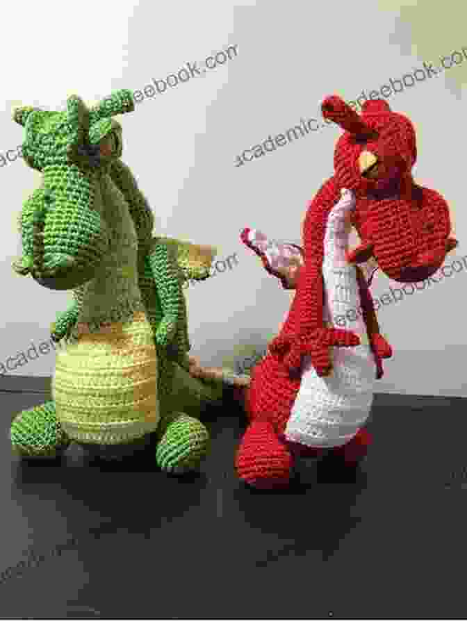 A Fierce And Majestic Crochet Dragon Toy With Wings And Scales, Ready For Thrilling Imaginative Battles. Crochet For Play: 80 Toys For Make Believe