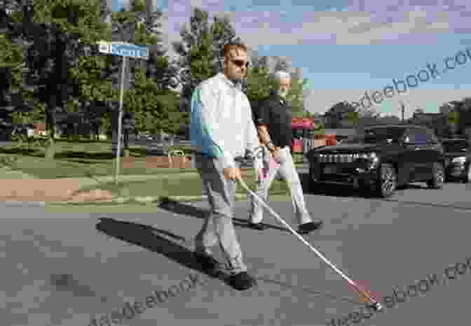 A Man With A White Cane Stands In Front Of A Large Building. He Is Smiling And Looks Confident. Hello Darkness My Old Friend: How Daring Dreams And Unyielding Friendship Turned One Man S Blindness Into An Extraordinary Vision For Life