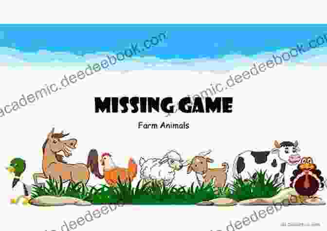 A Picture Of A Farm With Missing Animals Kit And Kaboodle Visit The Farm (Highlights Puzzle Readers)