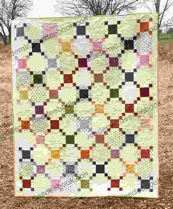 A Scrappy Nine Patch Quilt Block. Quilt Club: Scrappy Patterns Perfect For Block Swaps With Friends