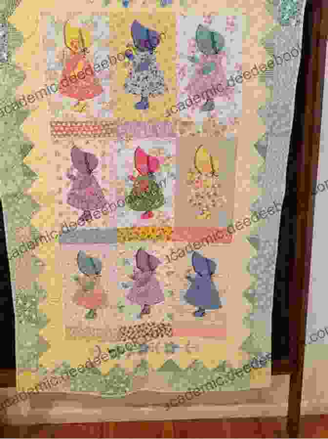 A Sunbonnet Sue Quilt Made With Reproduction Prints. Tributes And Treasures: 12 Vintage Inspired Quilts Made With Reproduction Prints