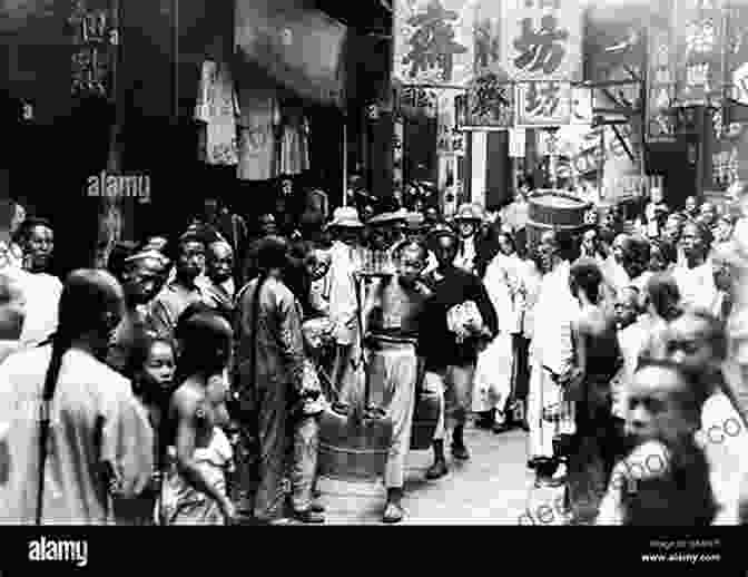 Bustling Street Scene In Pre World War II Shanghai, With Traditional Chinese Architecture Juxtaposed With Western Style Buildings Shanghai Girls: A Novel Lisa See