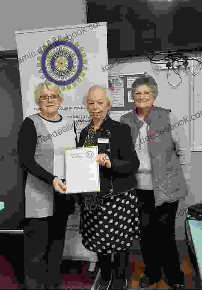 Eileen Small Receiving An Award For Her Conservation Work Guardian Of Butterflies Eileen Small