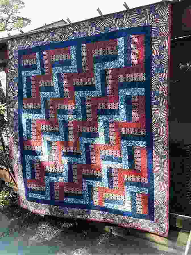 Image Of Rail Fence Quilt With Charms Technique Time Saving Charm Quilts Annie S