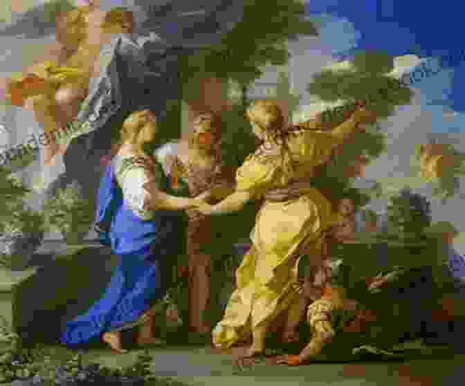 Painting Depicting The Reunion Of Cupid And Psyche, With Psyche Holding A Lamp, Symbolizing The Revelation Of Their Love The Tale Of Cupid And Psyche (Hackett Classics)