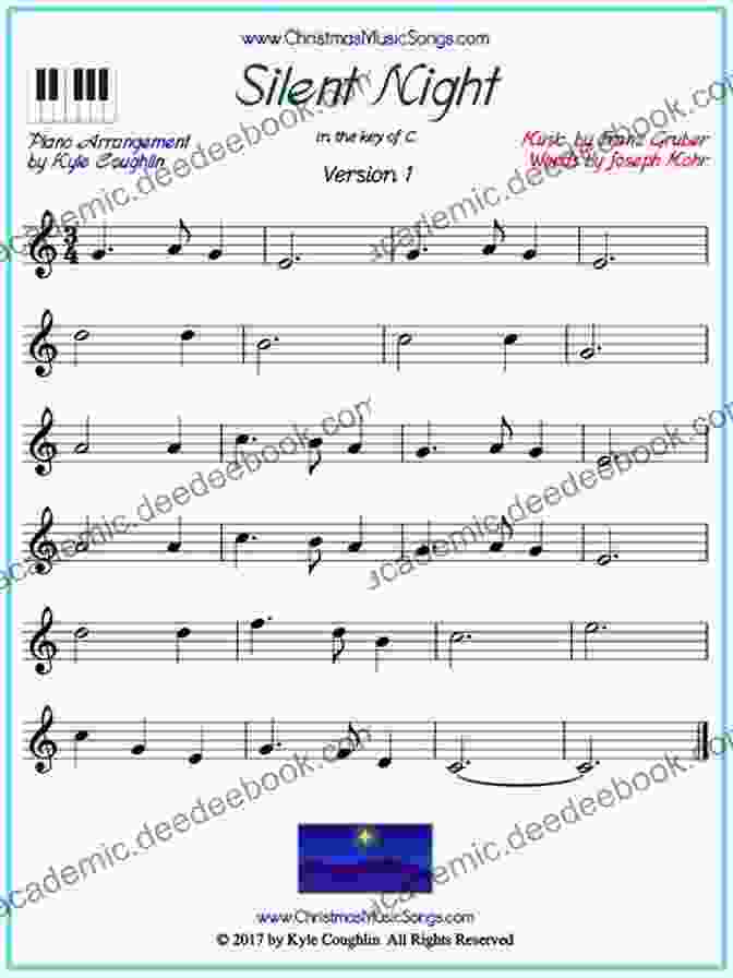 Silent Night Sheet Music For Beginners 20 Christmas Carols For Solo Trumpet 1: Easy Christmas Sheet Music For Beginners