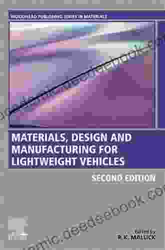 Materials Design And Manufacturing For Lightweight Vehicles (Woodhead Publishing In Materials)