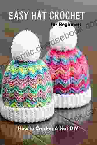 Easy Hat Crochet for Beginners: How to Crochet A Hat DIY: Knitting Hat For Beginners