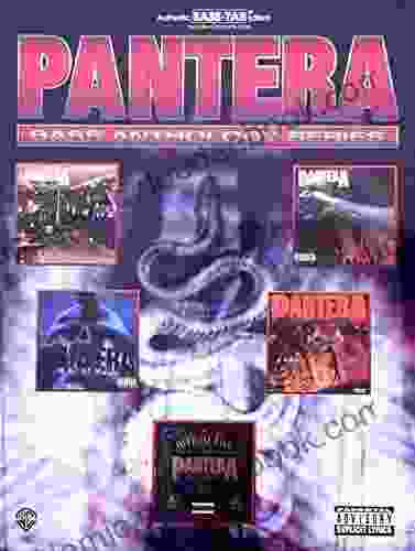 Pantera: Bass Anthology Series: Authentic Bass TAB Edition: Bass Anthology Bass